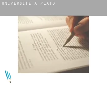 Universite à  Plato