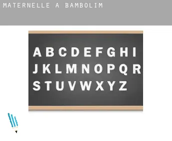 Maternelle à  Bambolim