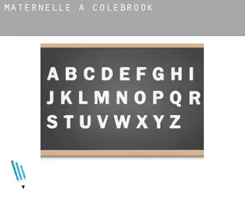 Maternelle à  Colebrook