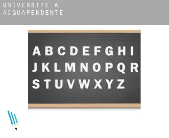 Universite à  Acquapendente