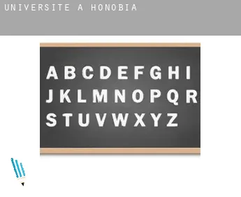 Universite à  Honobia