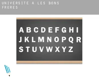 Universite à  Les Bons Frères