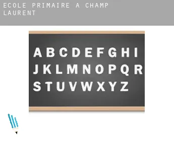 École primaire à  Champ-Laurent