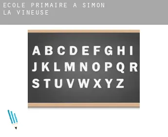 École primaire à  Simon-la-Vineuse