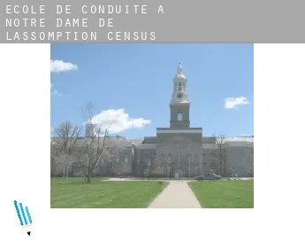 École de conduite à  Notre-Dame-de-l'Assomption (census area)