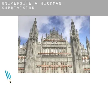 Universite à  Hickman Subdivision