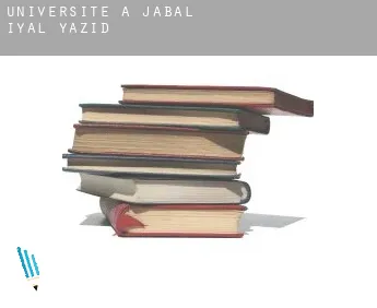 Universite à  Jabal Iyal Yazid
