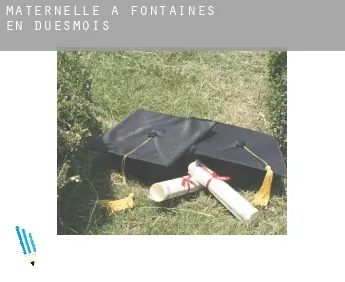 Maternelle à  Fontaines-en-Duesmois