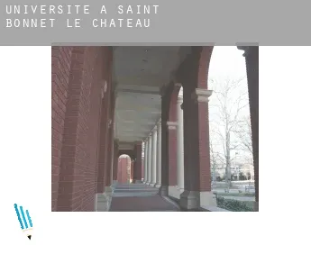 Universite à  Saint-Bonnet-le-Château