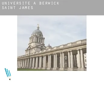 Universite à  Berwick Saint James