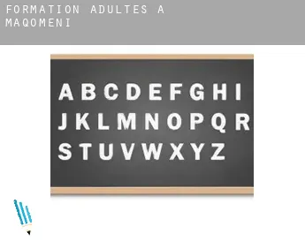 Formation adultes à  Maqomeni