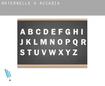 Maternelle à  Accadia