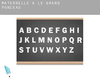 Maternelle à  Le Grand Ponceau