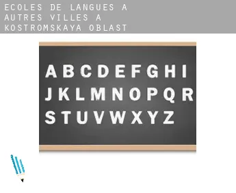 Écoles de langues à  Autres Villes à Kostromskaya Oblast'