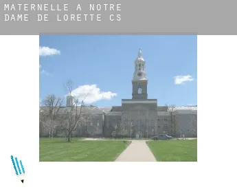 Maternelle à  Notre-Dame-de-Lorette (census area)