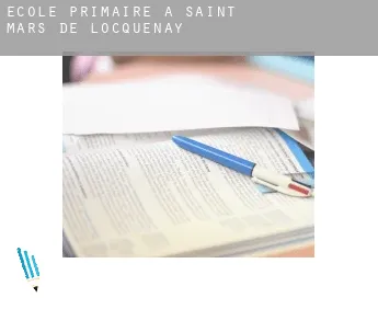École primaire à  Saint-Mars-de-Locquenay