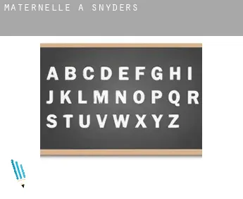 Maternelle à  Snyders