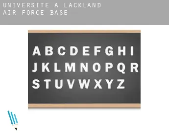 Universite à  Lackland Air Force Base