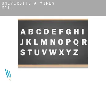Universite à  Vines Mill