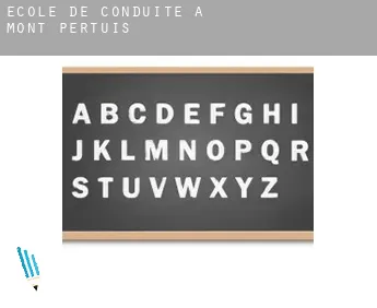 École de conduite à  Mont Pertuis