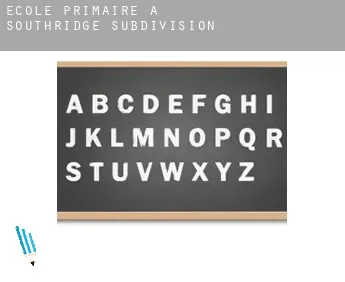 École primaire à  Southridge Subdivision 6