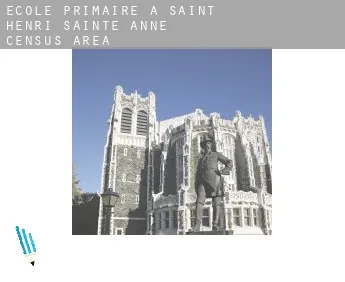 École primaire à  Saint-Henri-Sainte-Anne (census area)