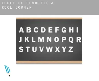 École de conduite à  Kool Corner