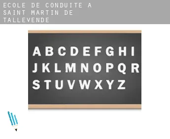 École de conduite à  Saint-Martin-de-Tallevende
