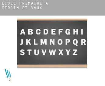 École primaire à  Mercin-et-Vaux