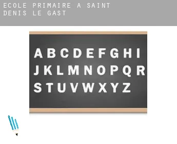 École primaire à  Saint-Denis-le-Gast