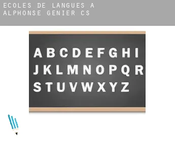 Écoles de langues à  Alphonse-Génier (census area)