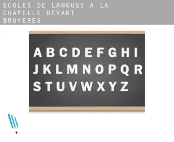 Écoles de langues à  La Chapelle-devant-Bruyères