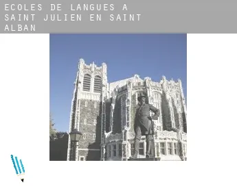 Écoles de langues à  Saint-Julien-en-Saint-Alban