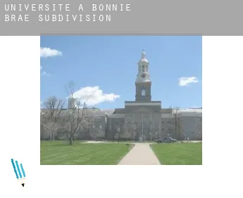 Universite à  Bonnie Brae Subdivision