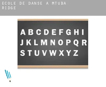 École de danse à  Mtuba Ridge