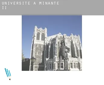 Universite à  Minante II